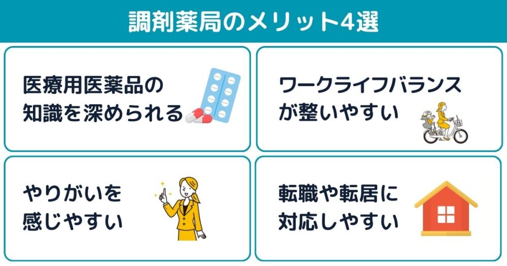 調剤薬局メリット